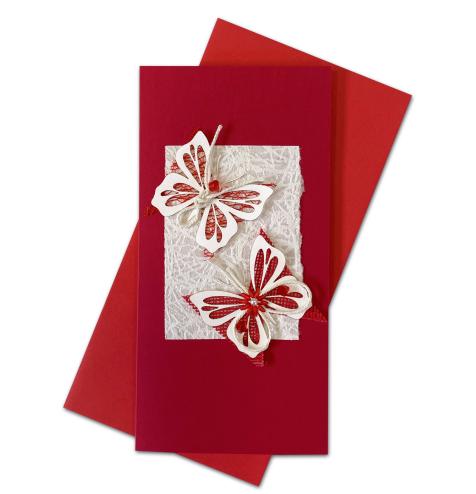 Handmade double folded card