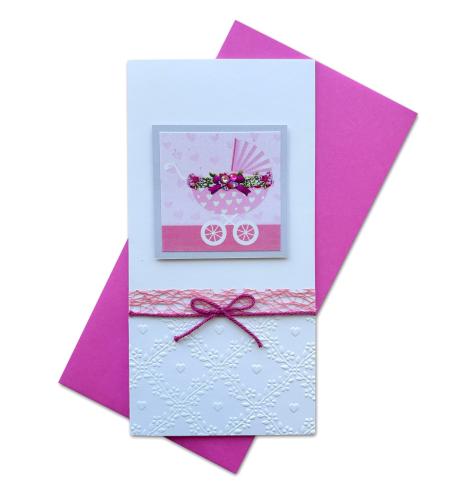 Handmade double folded card