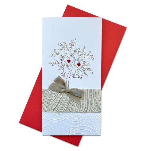 Handmade double folded card