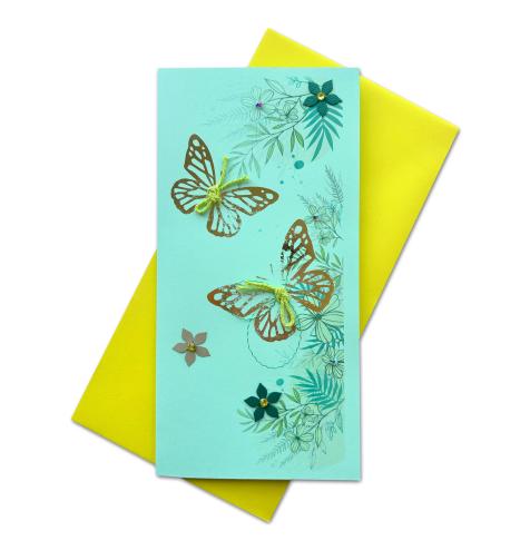 Handmade double folded card