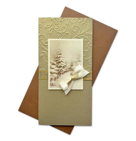 Handmade double folded card