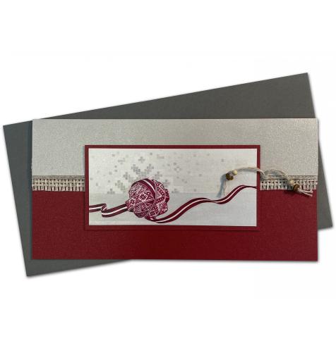 Handmade double folded card