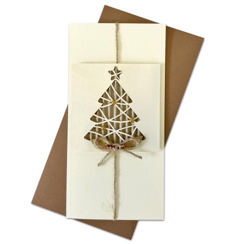 Handmade double folded card